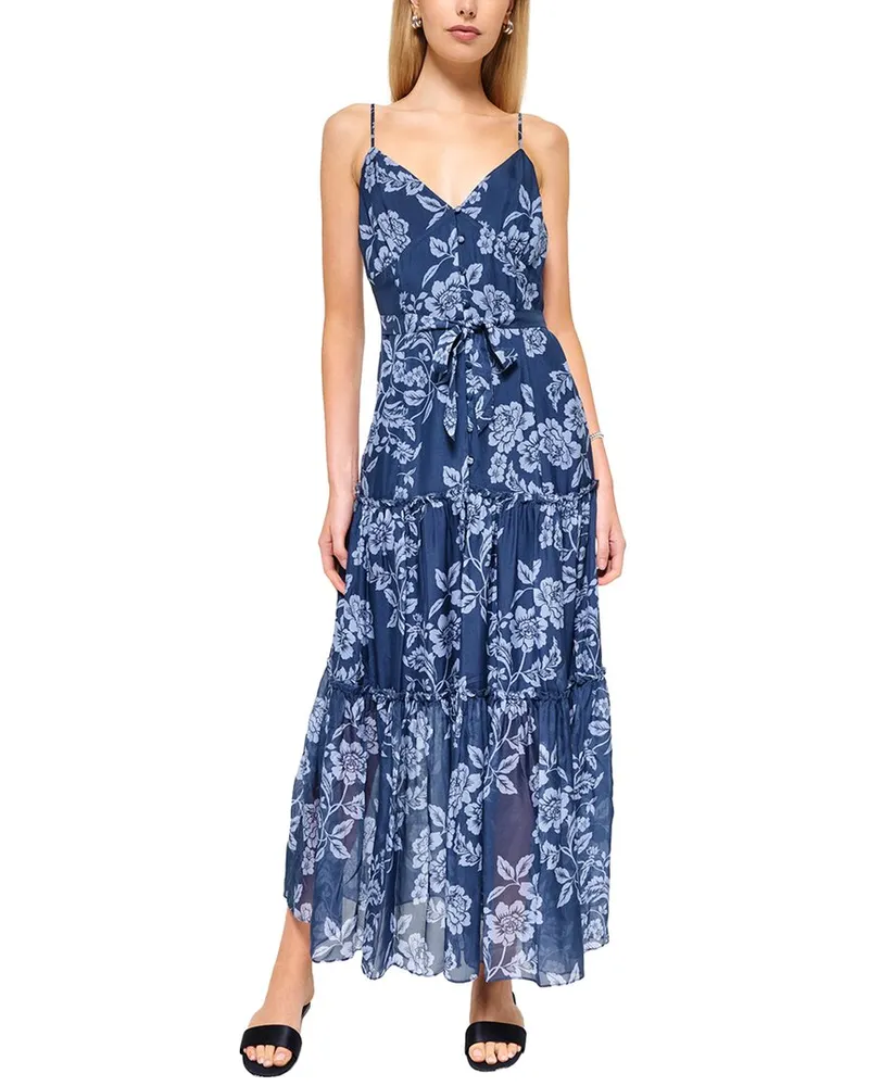 CAMI NYC Naria Silk Maxi Dress Nocolor