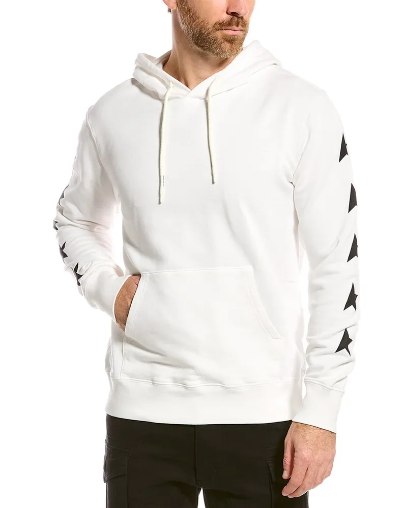 Golden Goose Alighiero Hoodie White