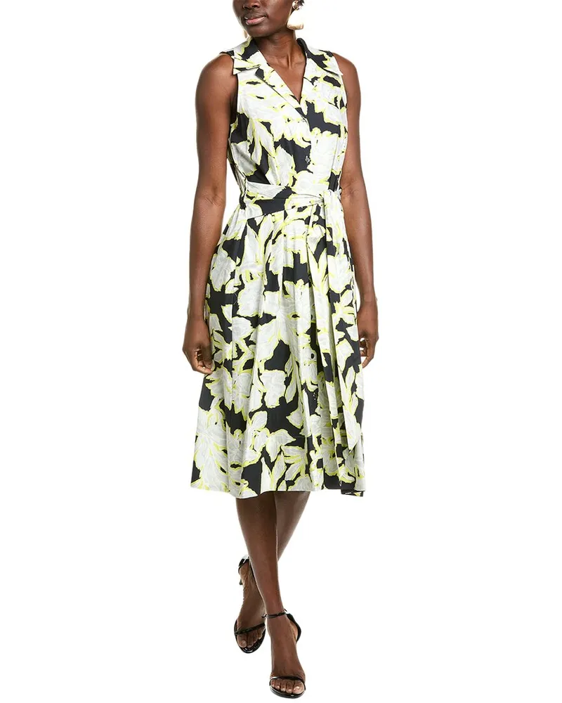 NATORI Misty Floral Maxi Dress Black