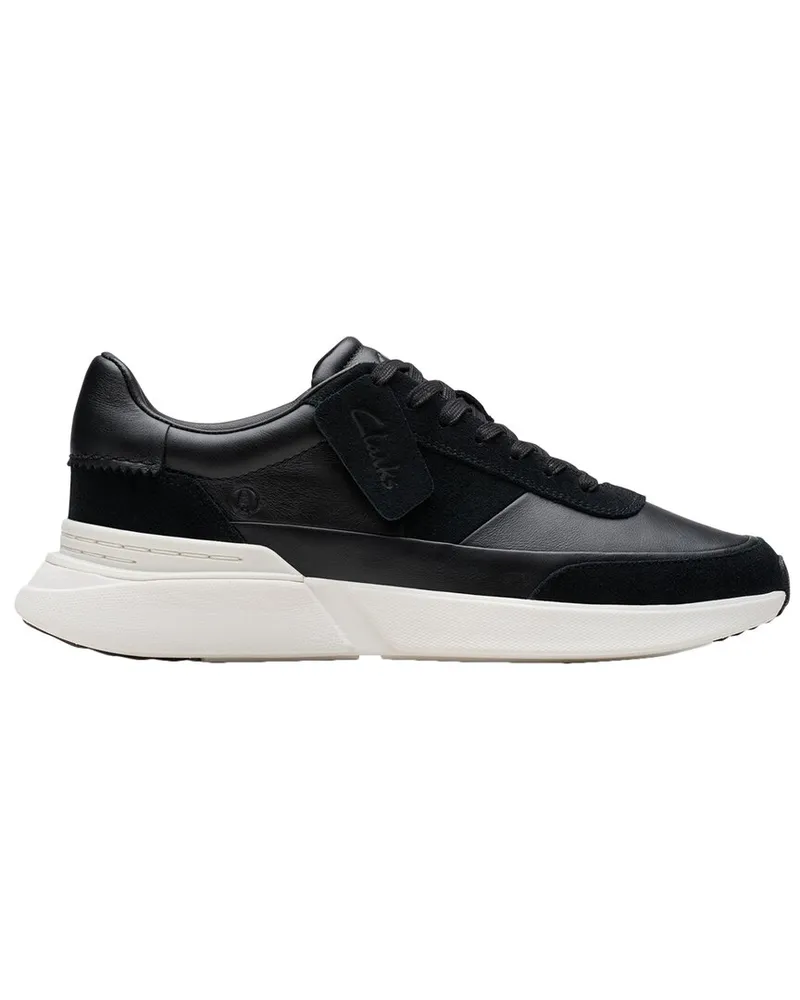 Clarks Craft Pace Leather Sneaker Nocolor
