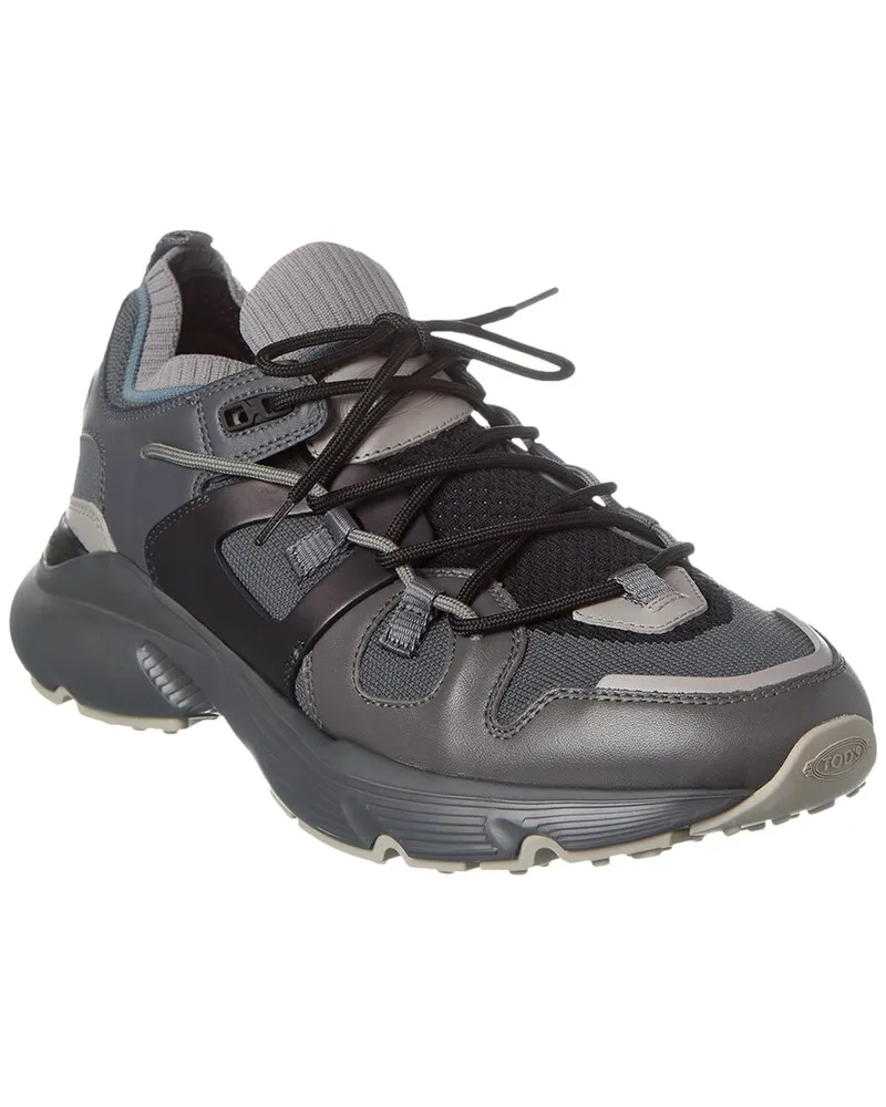 TOD'S TOD’s Leather & Mesh Sneaker Nocolor