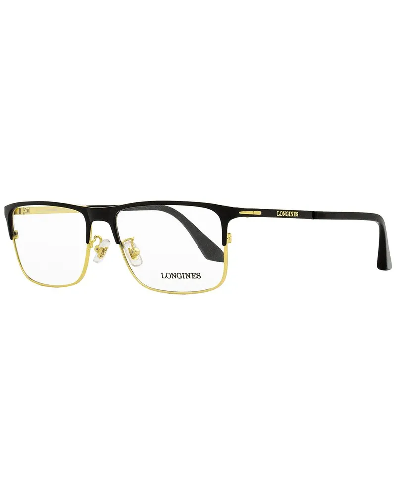 Longines Men's LG5005 56mm Sunglasses Black