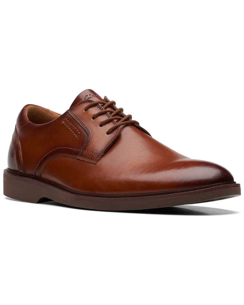 Clarks Malwood Lace Leather Shoe Nocolor