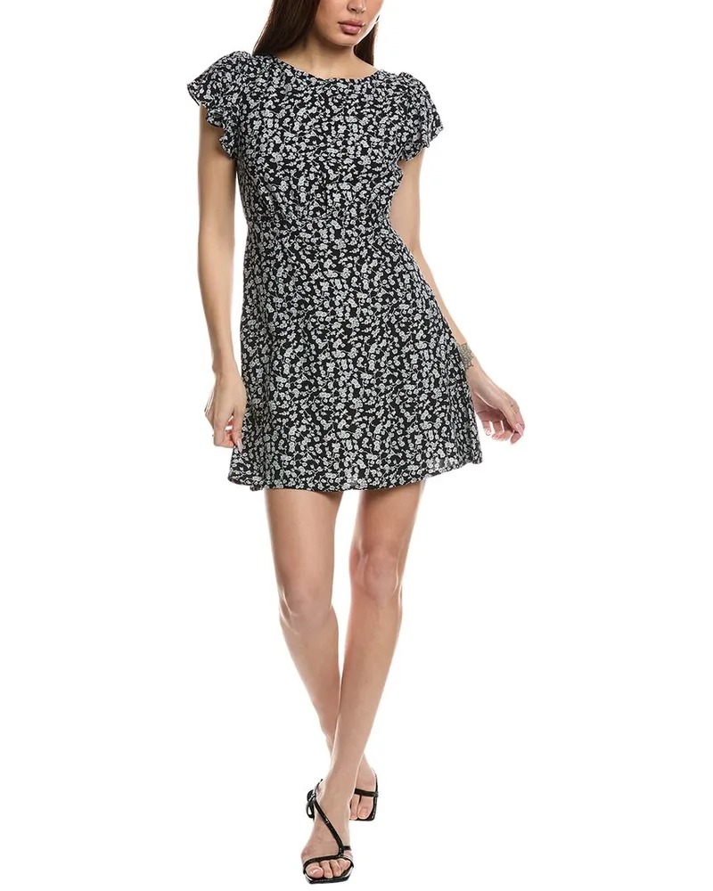 Faithfull The Brand Valras Mini Dress Black