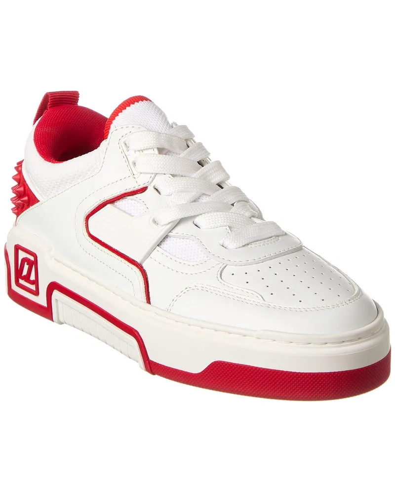 Christian Louboutin Astroloubi Leather Sneaker White