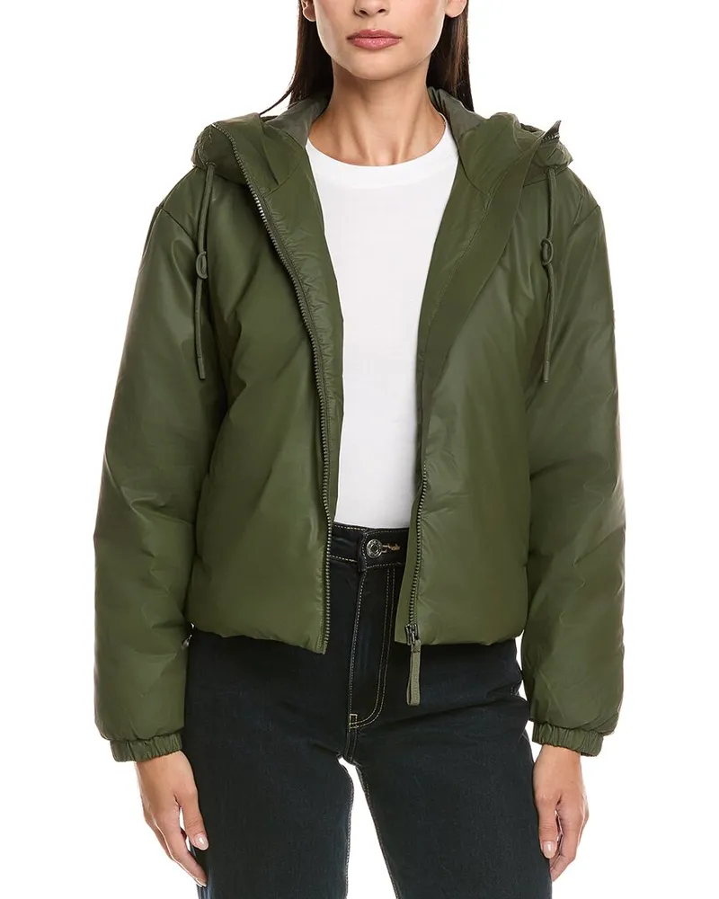 Hunter Leah Rain Jacket Green