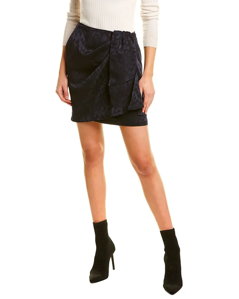 The Kooples Dressy Mini Skirt Navy