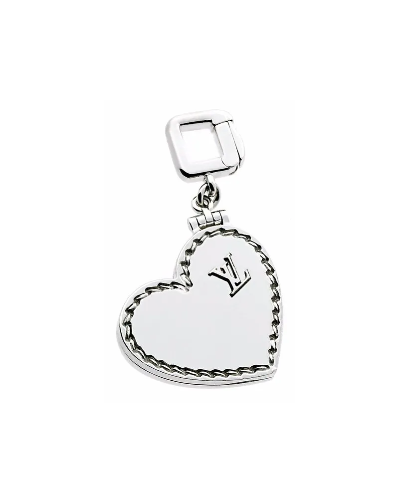 Louis Vuitton 18K Heart Locket Pendant (Authentic Pre-Loved Nocolor