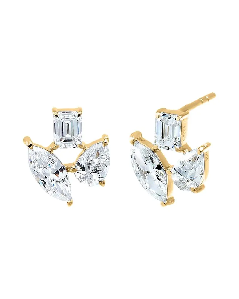 By Adina Eden 14K 1.70 ct. tw. Lab-Grown Diamond Earrings Nocolor
