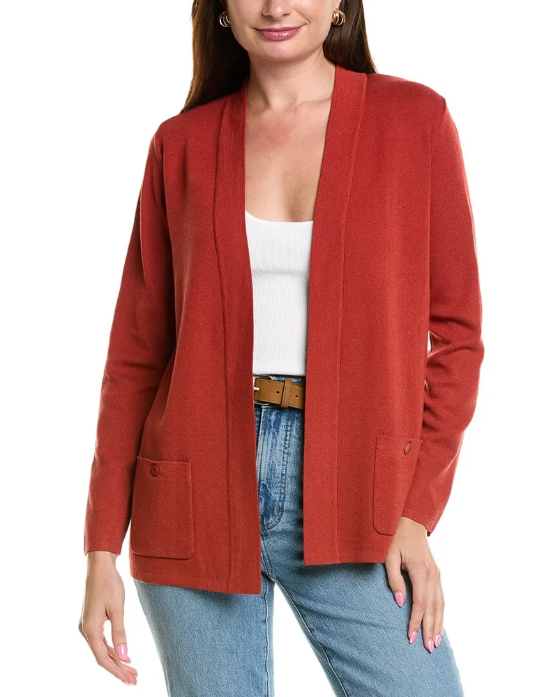 Anne Klein Malibu Cardigan Red
