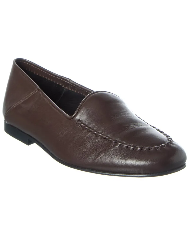 Officine Generale Officine Generale Nina Leather Loafer Brown