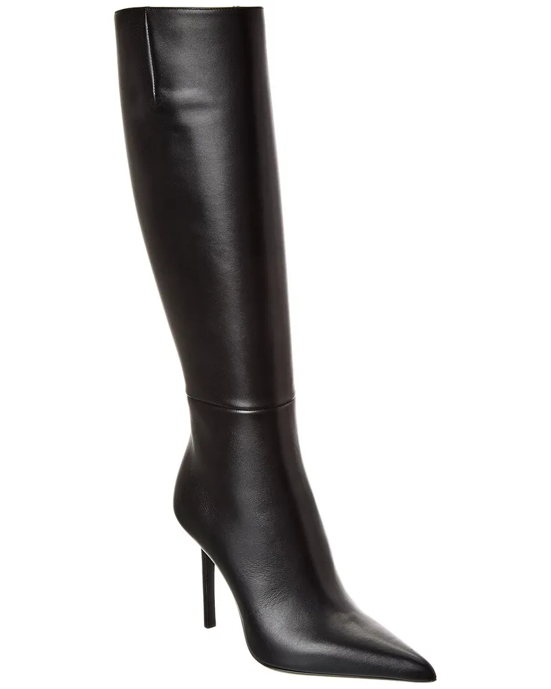 Michael Kors Angelina Leather Knee-High Boot Black