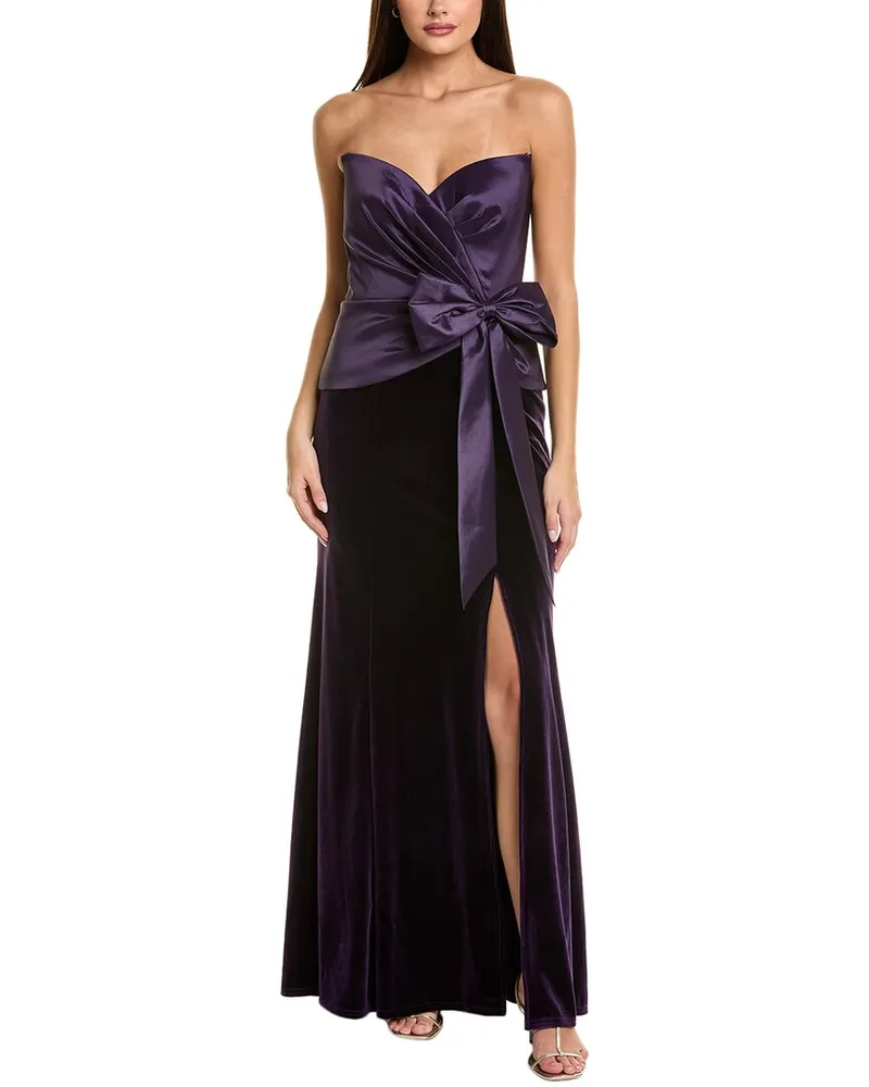 Tadashi Shoji Gown Purple