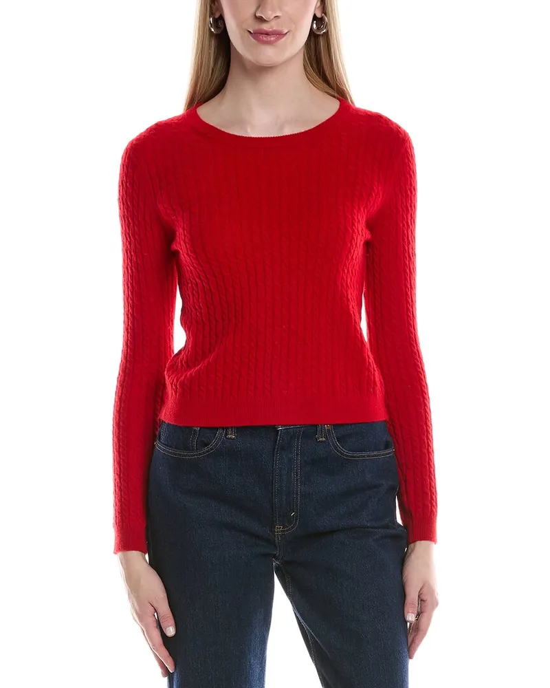 philosophy Baby Cable Cashmere Sweater Red