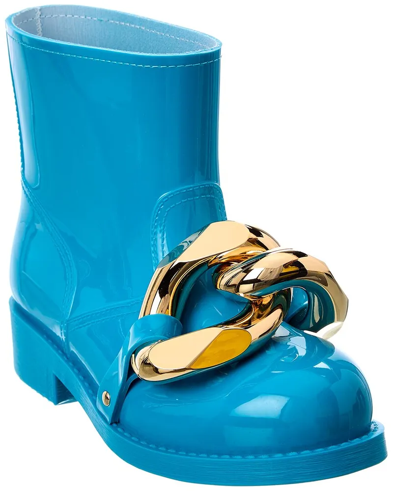 J.W.Anderson Chain Rubber Boot Blue