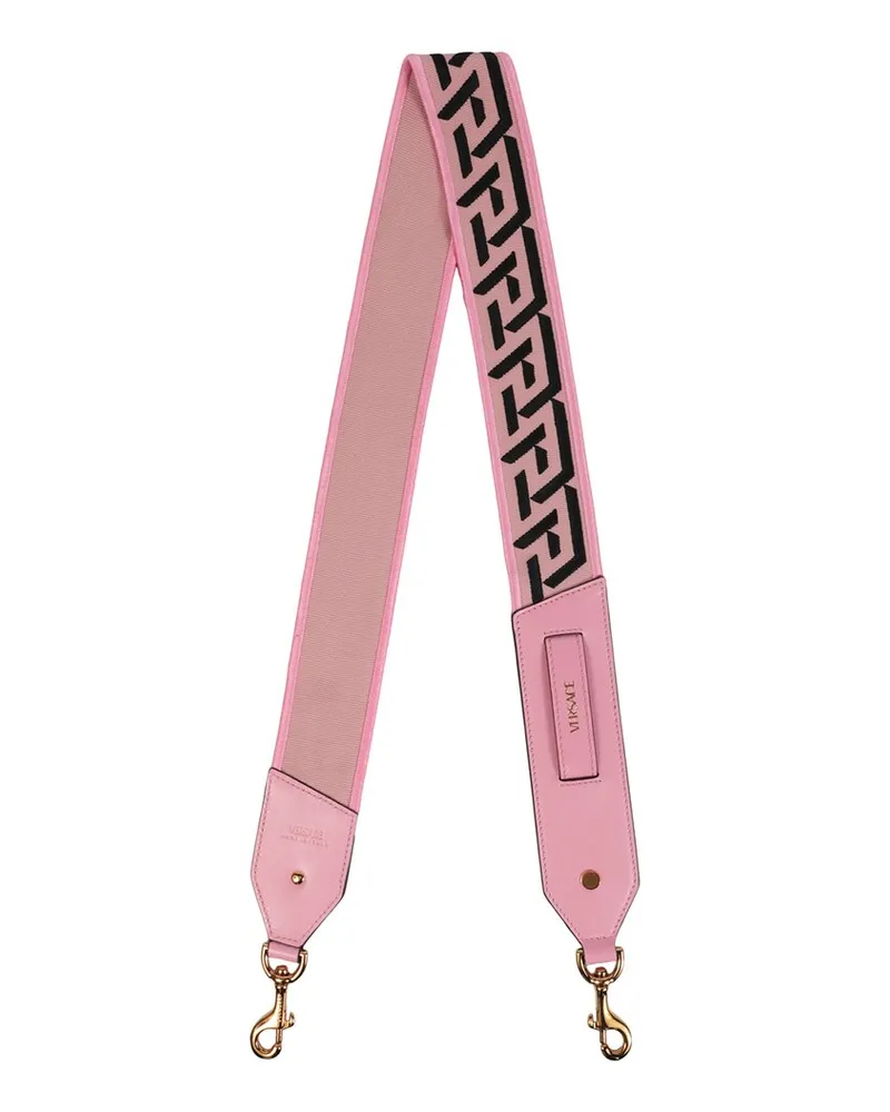 Versace Greca Handbag Strap Pink