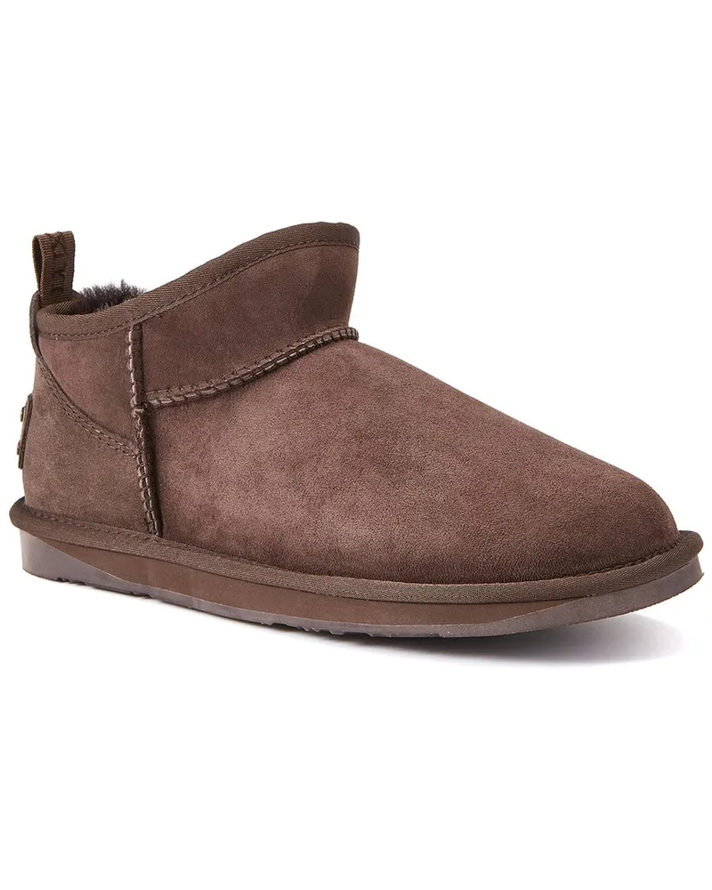 Australia Luxe Cosy Ultra Short Suede Boot Brown