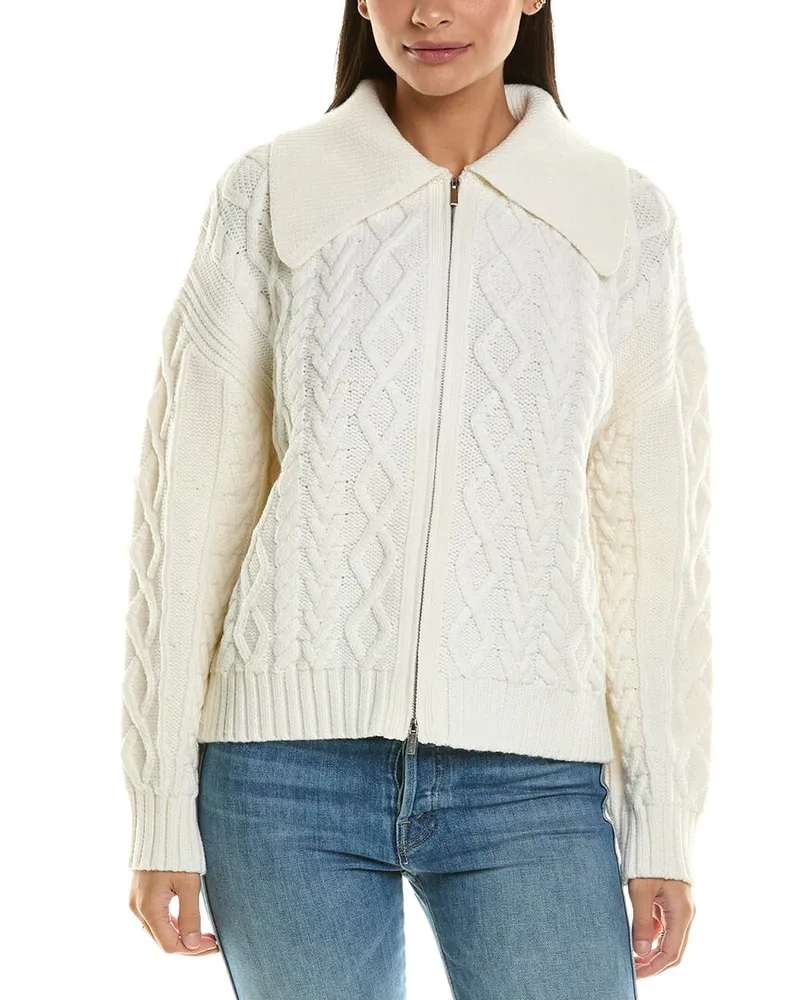 Proenza Schouler White Label Relaxed Wool Sweater White
