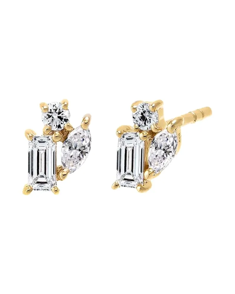By Adina Eden 14K 0.61 ct. tw. Lab-Grown Diamond Earrings Nocolor