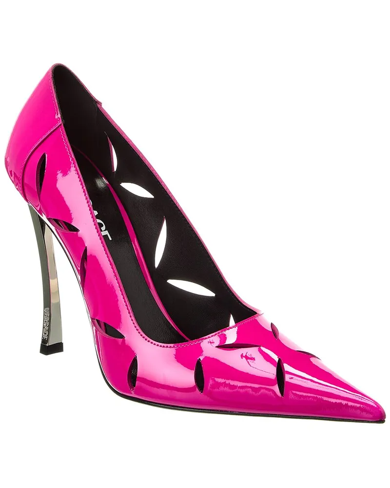 Versace Pin-Point Patent Pump Nocolor