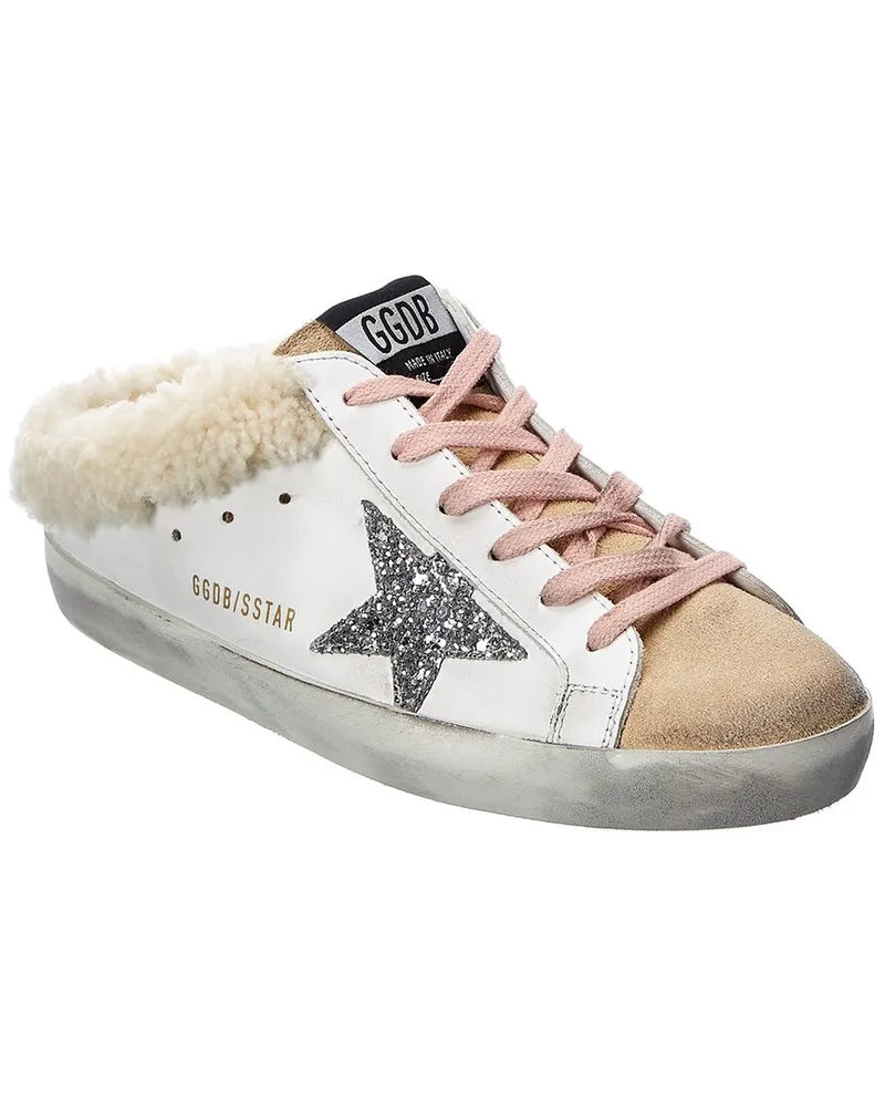 Golden Goose Superstar Leather & Suede Sneaker Brown