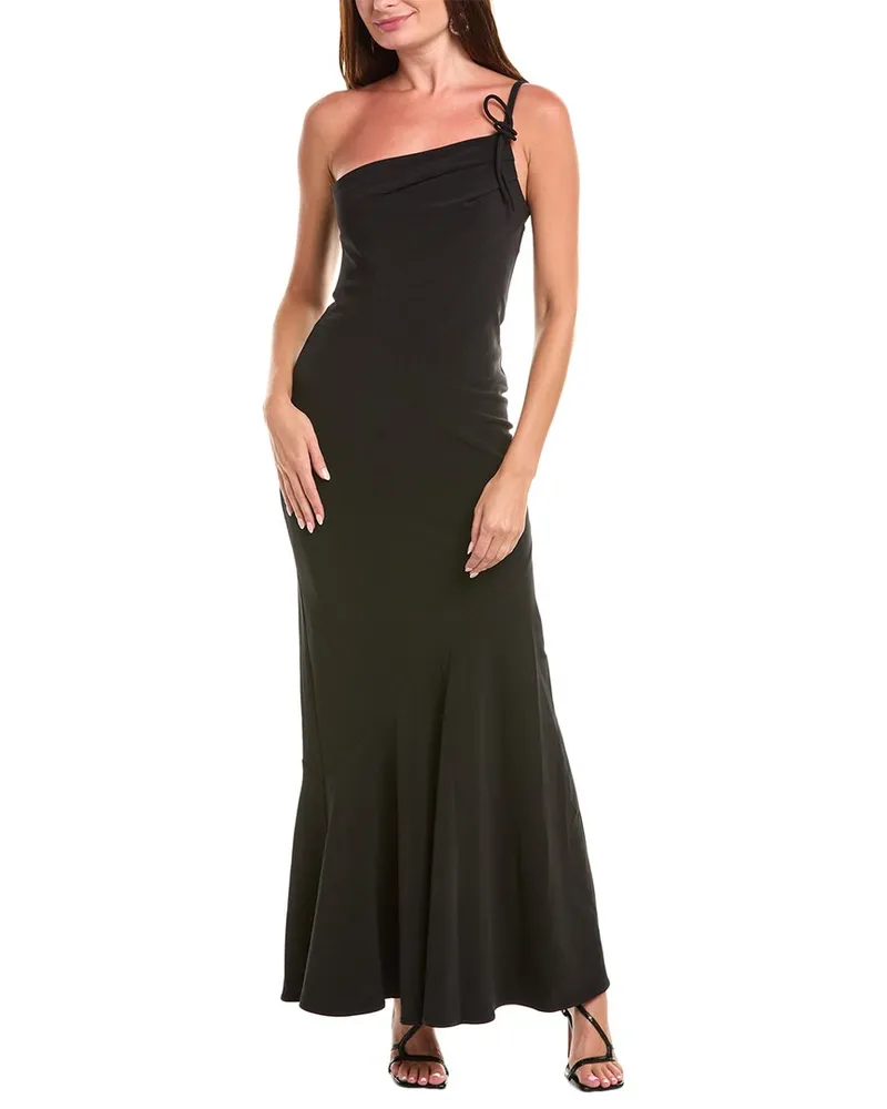 Halston Sybil Gown Black