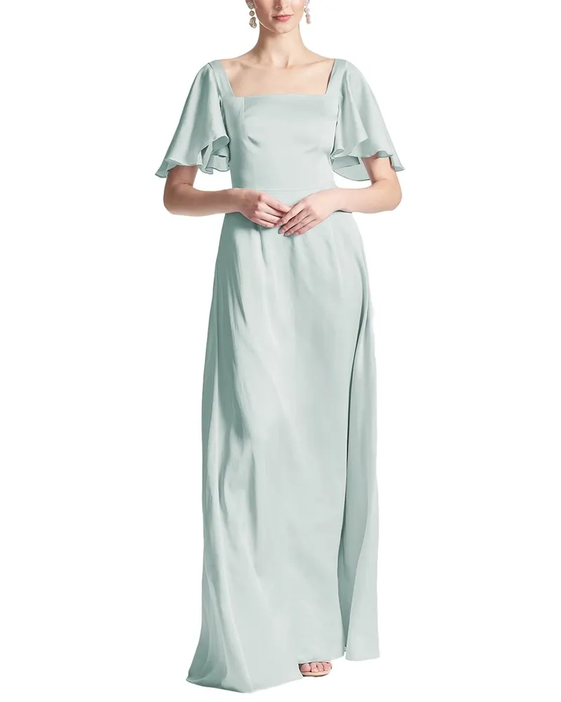 Sachin & Babi Aurora Gown Green