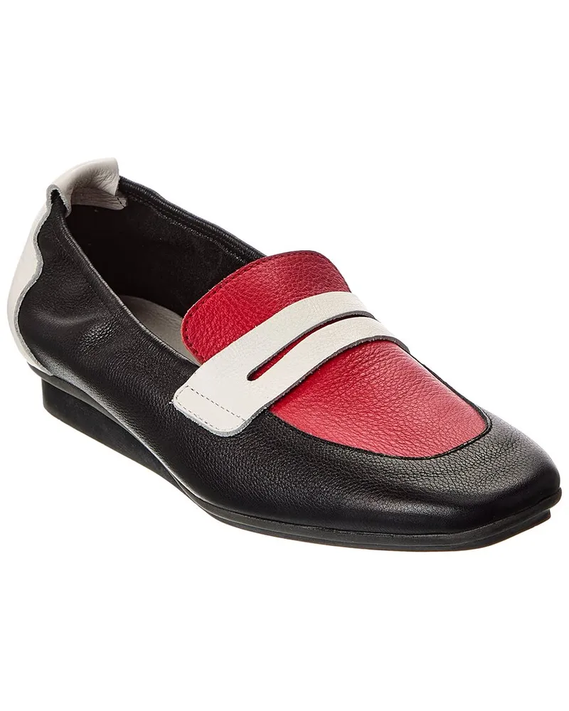 Arche Matana Leather Loafer Black