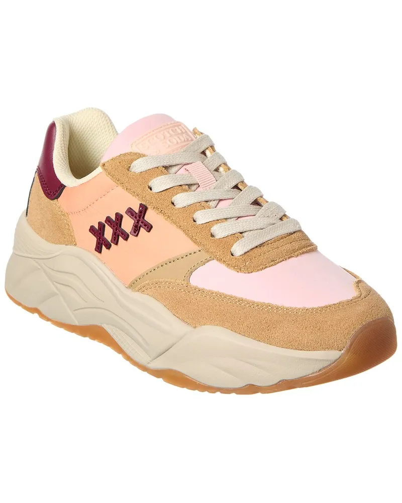 Scotch&Soda Celest Leather Sneaker Brown