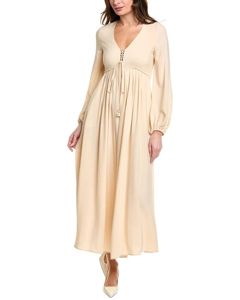 Max Mara Guelfi Maxi Dress White