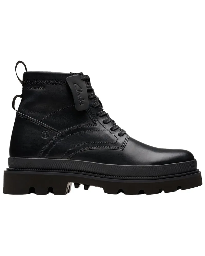 Clarks Badell Hi WP Leather Boot Nocolor