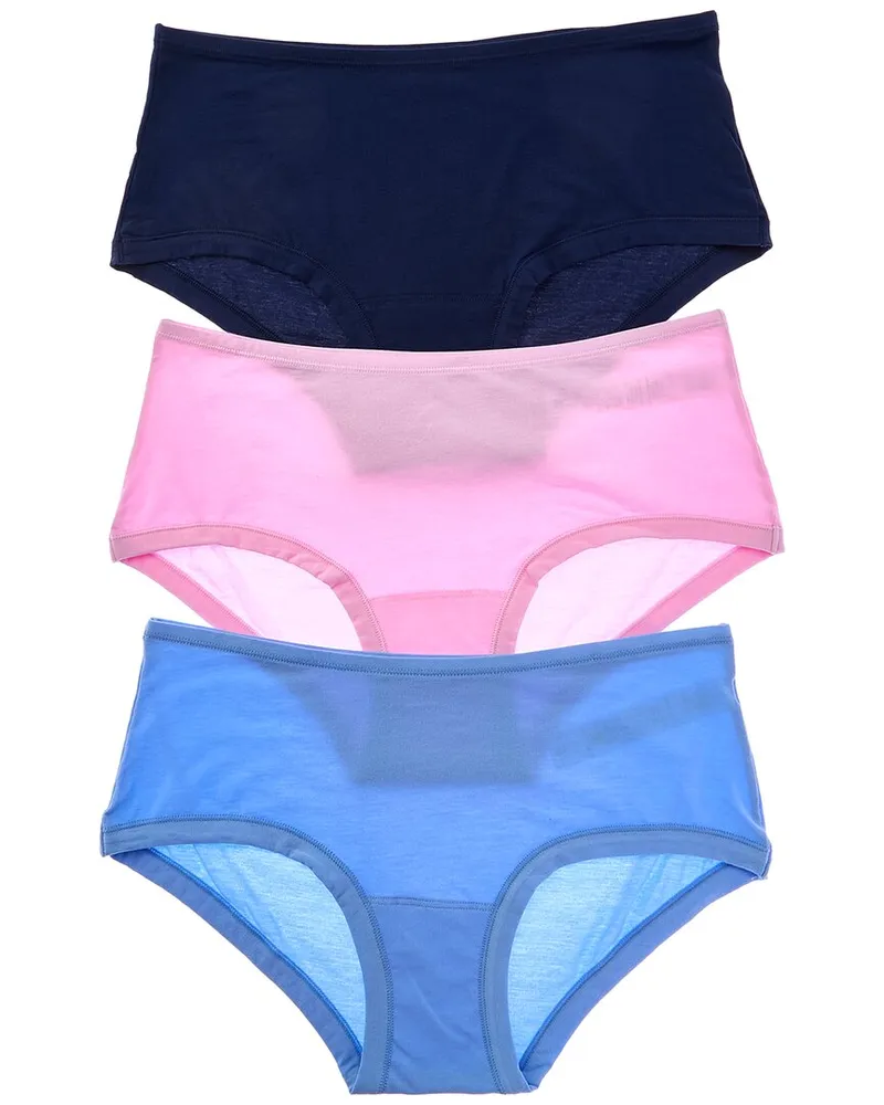Hanky Panky Set of 3 Play Boyshort Blue