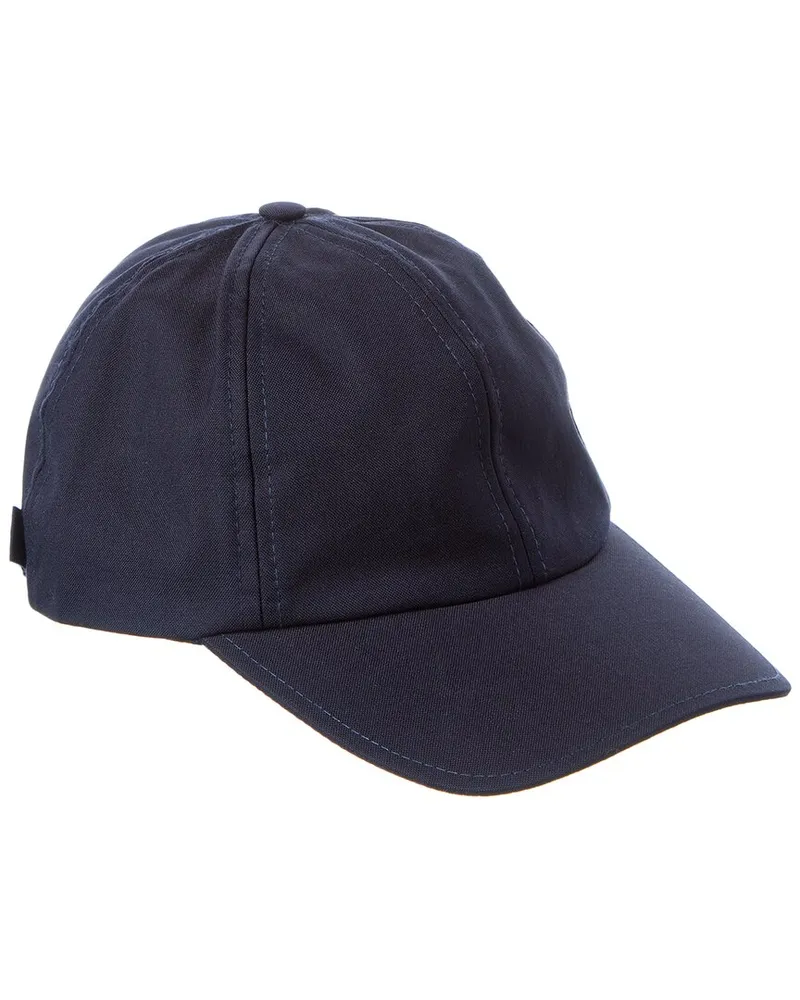 Officine Generale Officine Generale Wool-Blend Baseball Cap Blue