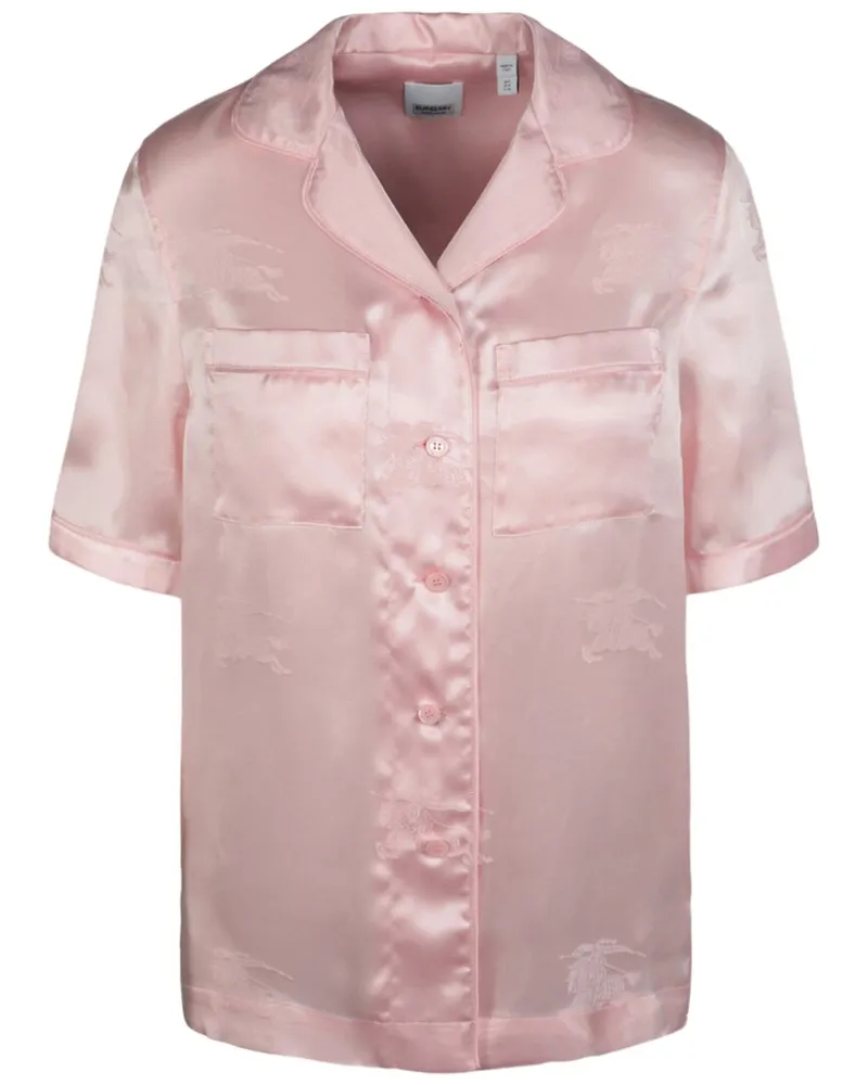 Burberry Silk Top Pink