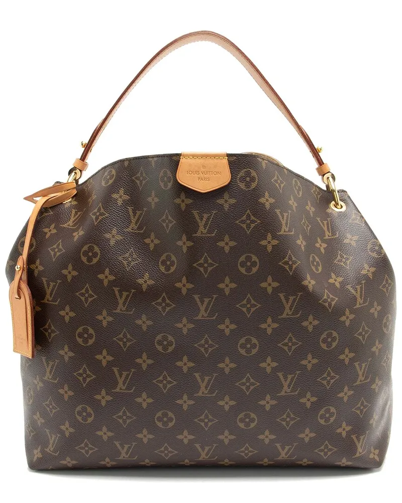 Louis Vuitton Monogram Canvas Graceful MM (Authentic Pre-Loved Nocolor