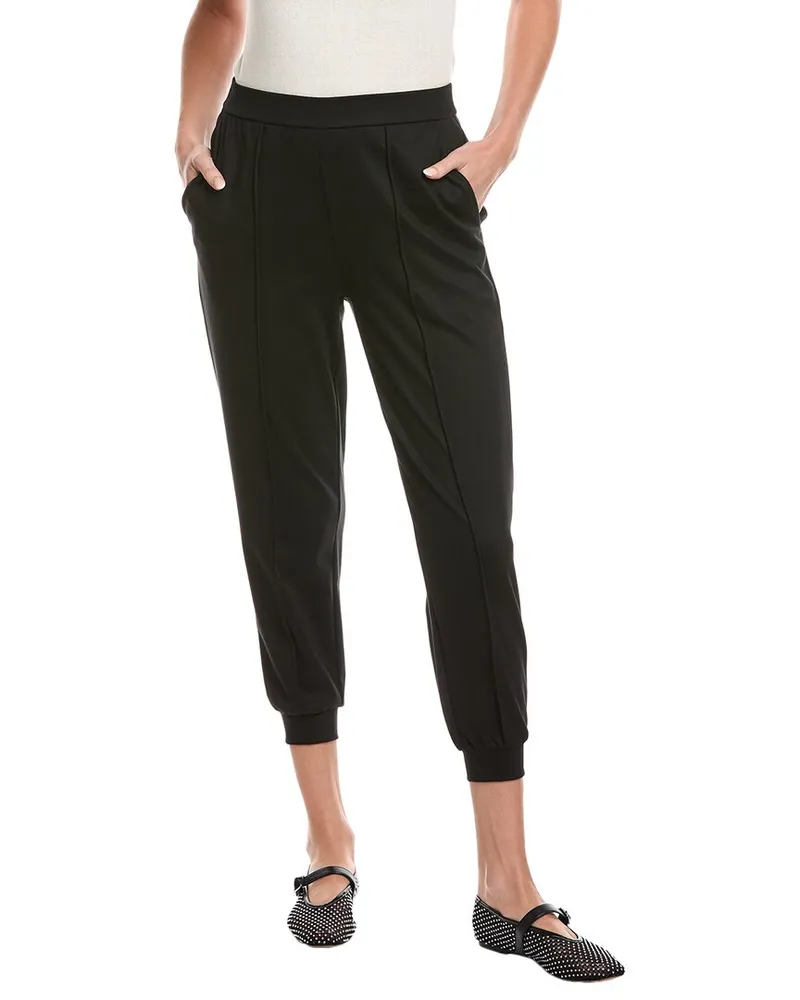 Eileen Fisher Petite Lightweight Ponte Jogger Pant Black