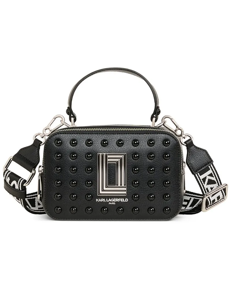 Karl Lagerfeld Simone Leather Crossbody Nocolor