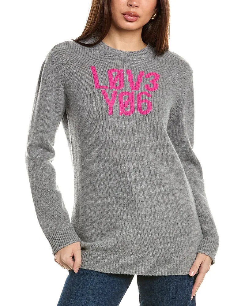 RED Valentino Wool Sweater Grey