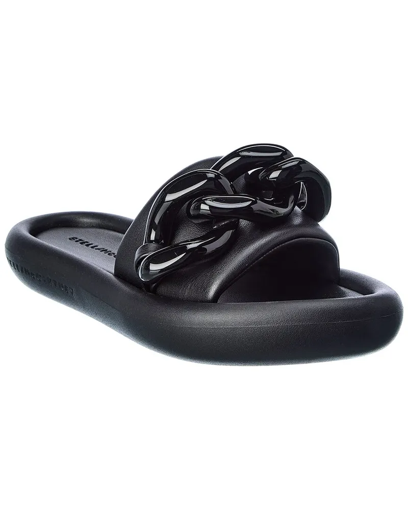 Stella McCartney Chunky Chain Air Slide Black