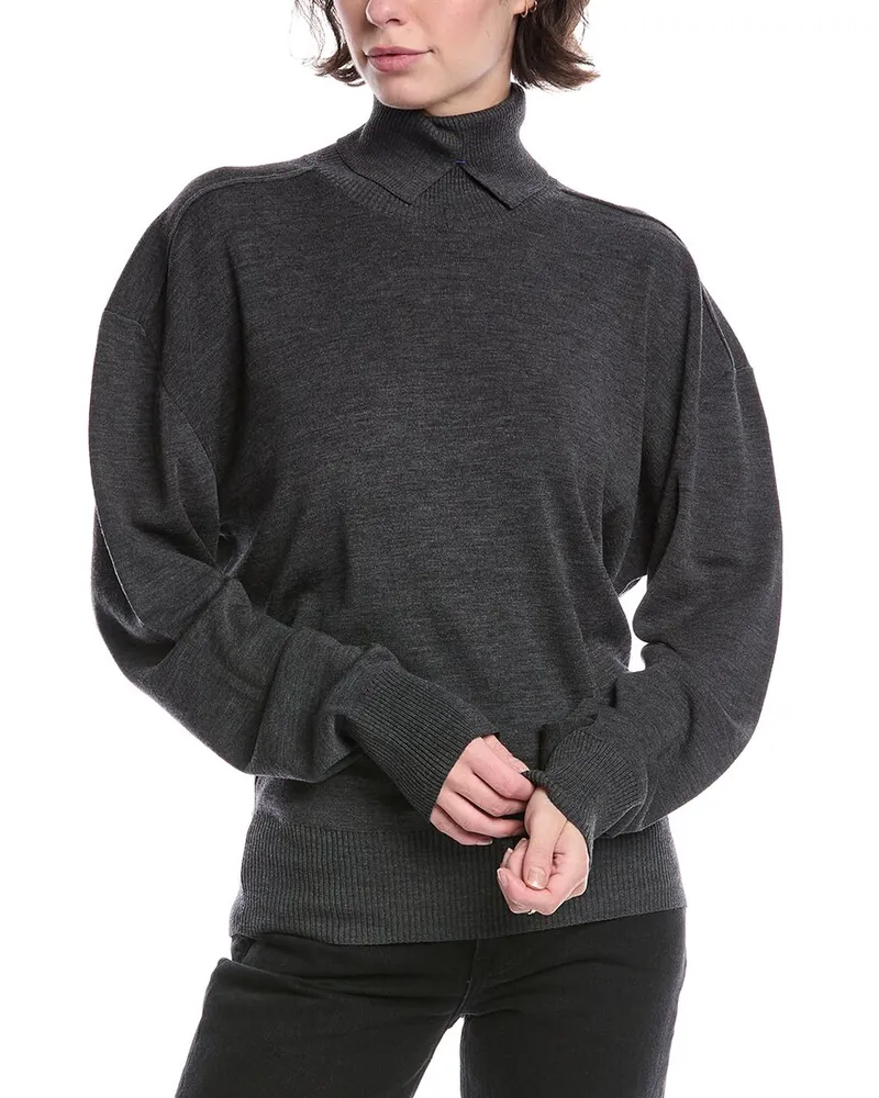 Burberry Wool Sweater Grey