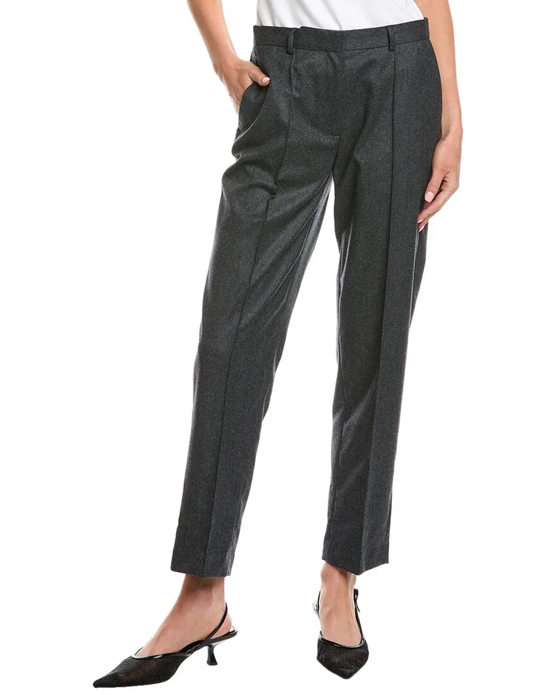 Officine Generale Officine Generale Roxane Wool Pant Grey