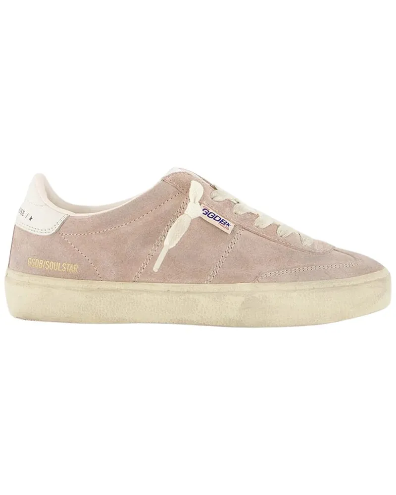 Golden Goose Soul-Star Suede Sneaker Pink