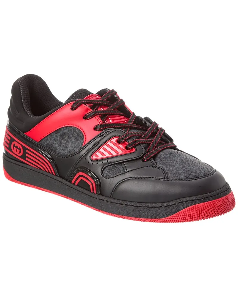 Gucci Basket GG Supreme Canvas Sneaker Black