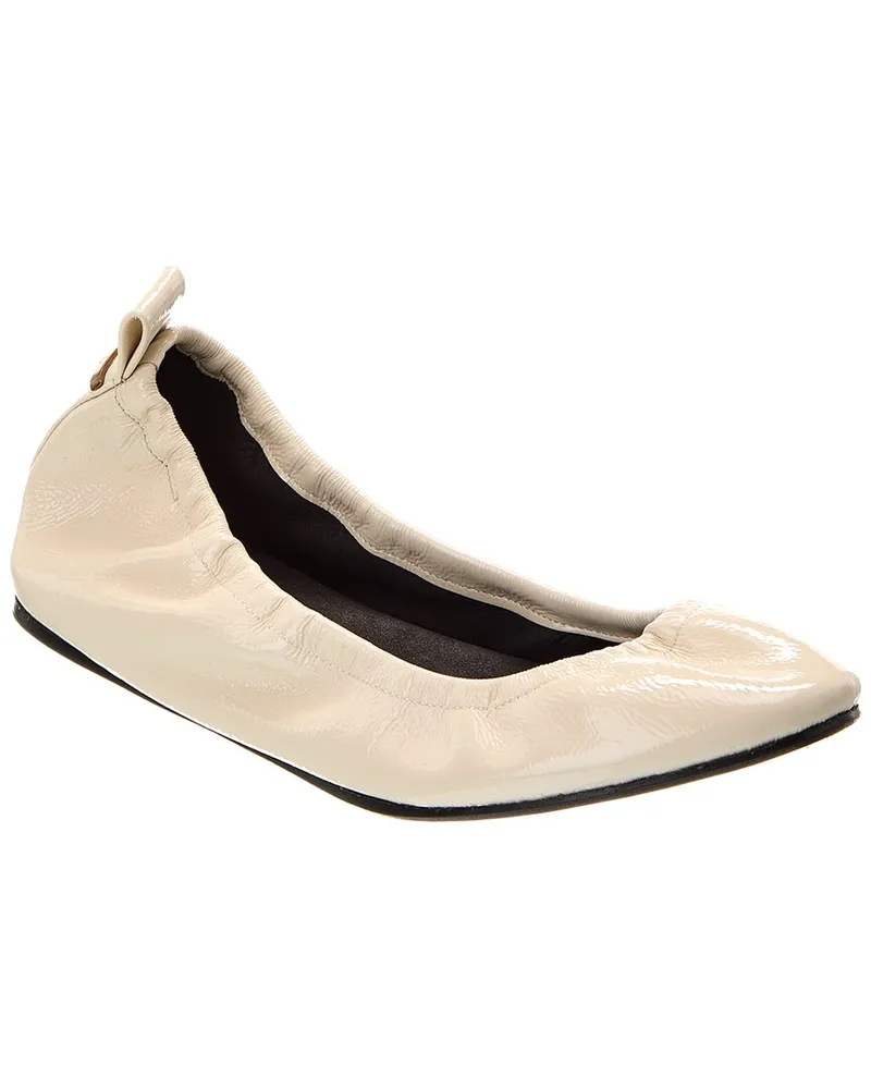 Isabel Marant Belna Leather Ballet Flat Beige
