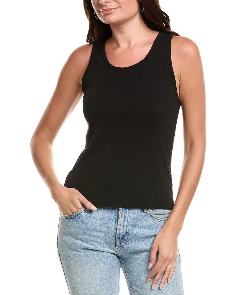 Michael Stars Juno Tank Top Black