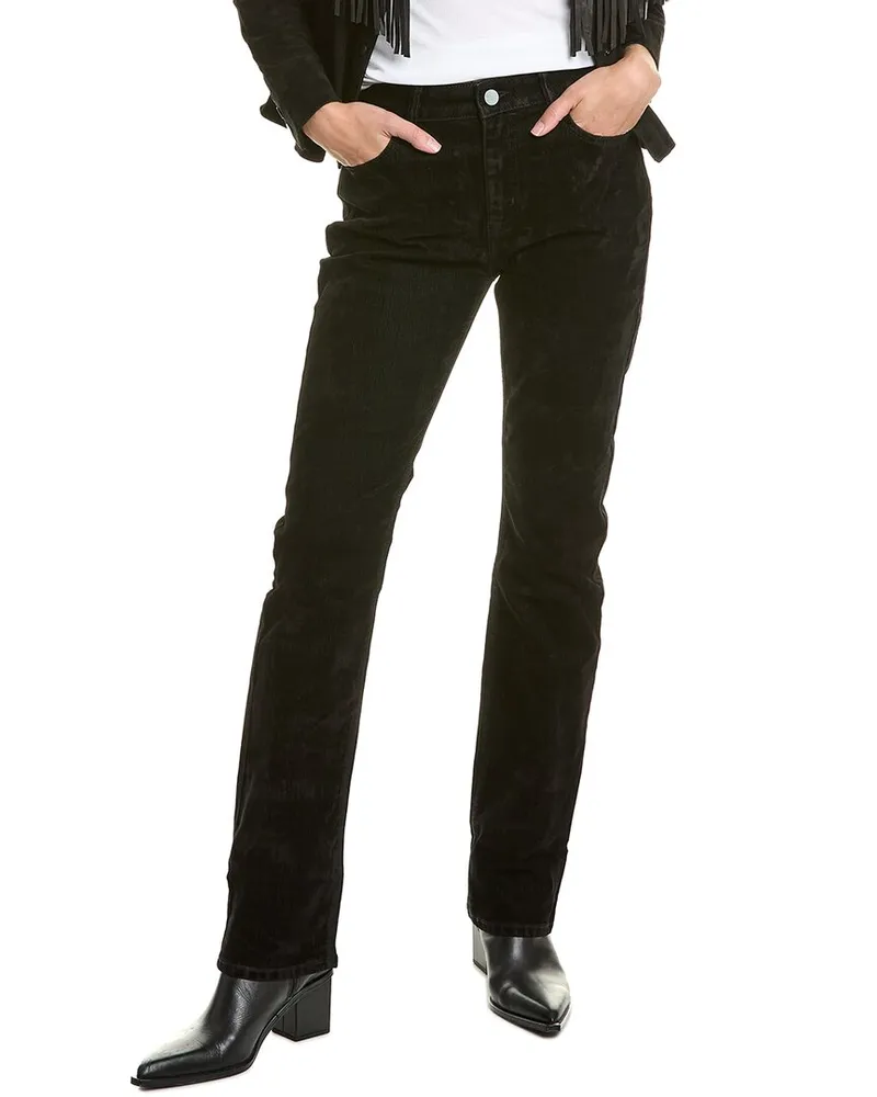 AllSaints Hollis Flock Bootcut Pant Black