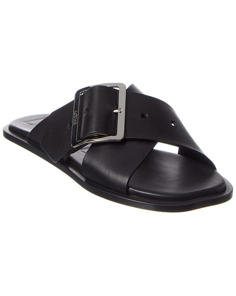 Loewe Petal Belt Leather Sandal Nocolor