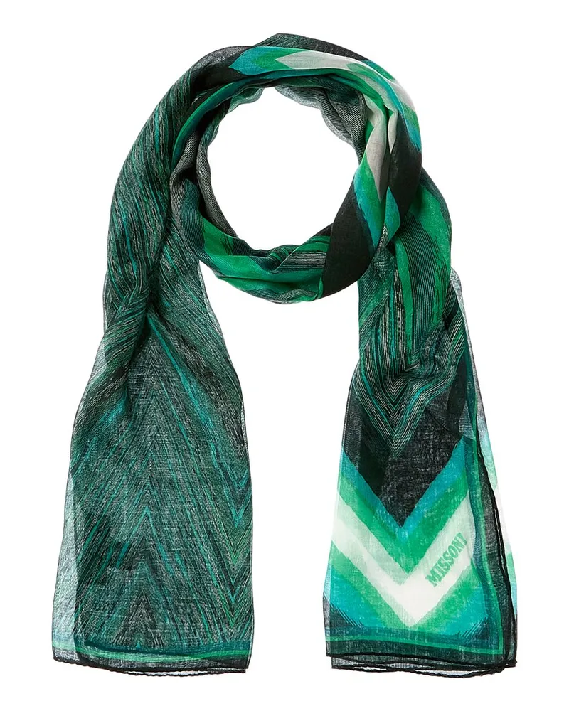 Missoni Silk-Blend Scarf Nocolor