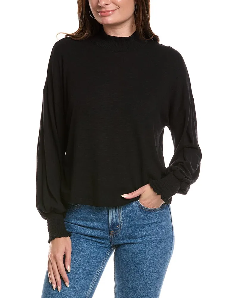 Michael Stars Lila Top Black