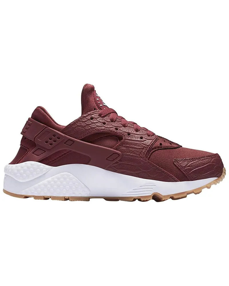 Nike Air Huarache Run Mesh & Leather Sneaker Brown